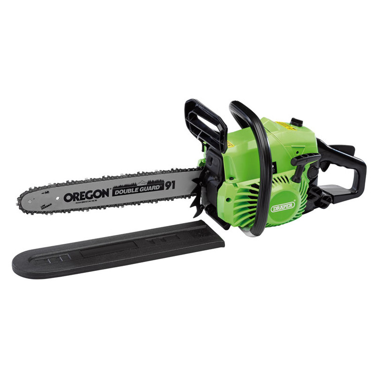 Draper 37cc 16" Petrol Chainsaw with Oregon Bar & Chain (02567)