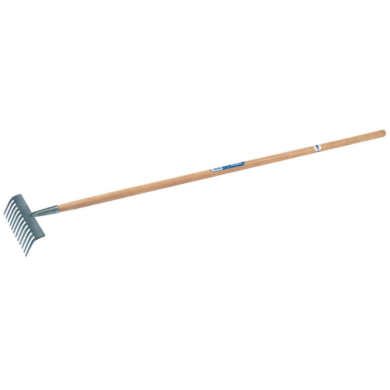 Draper Carbon Steel Garden Rake with Ash Handle (14306)