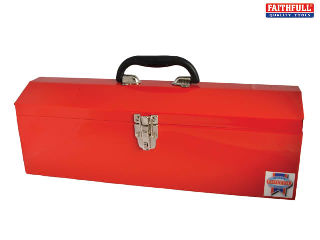 Faithful Metal Barn Toolbox + Tote Tray 48cm (19in)
