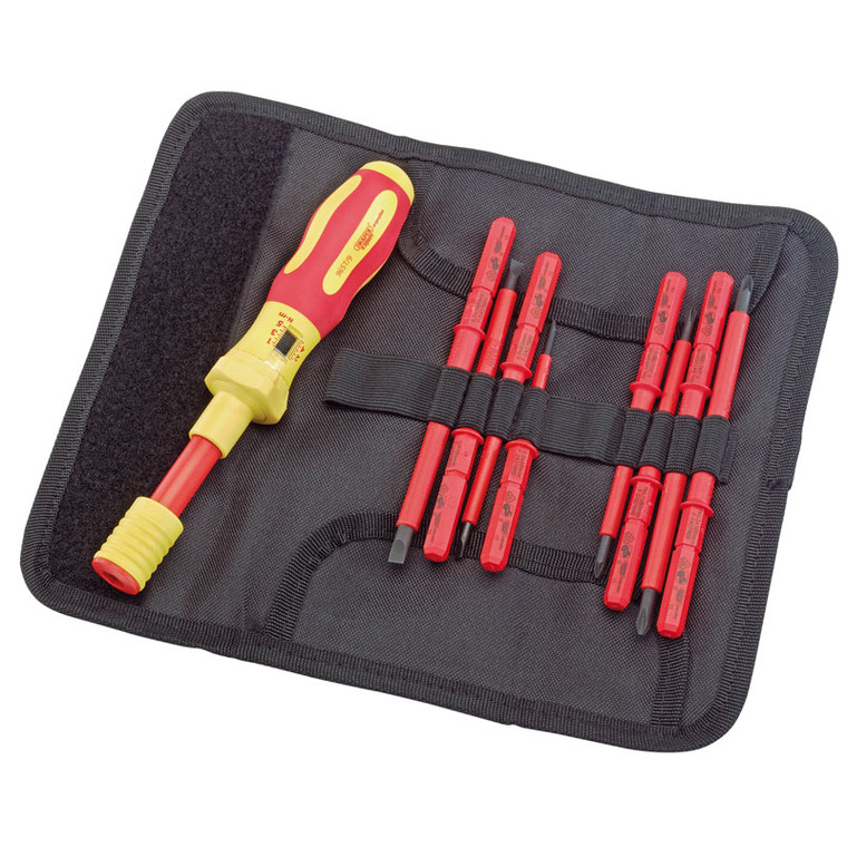 ERGO PLUS® Interchangable VDE Torque Screwdriver Set (9 PIECE)