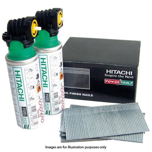 Hitachi 705584 16 Gauge 50mm Straight Brad Nail Pack