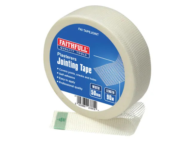 Faithful Plasterboard Joint Tape 50mm x 90M (FAITAPEJOINT)