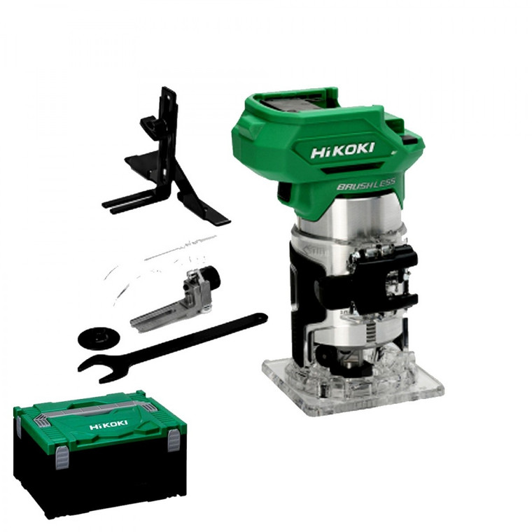 Hikoki 18V Brushless 1/4" Cordless Laminate Trimmer (Body Only