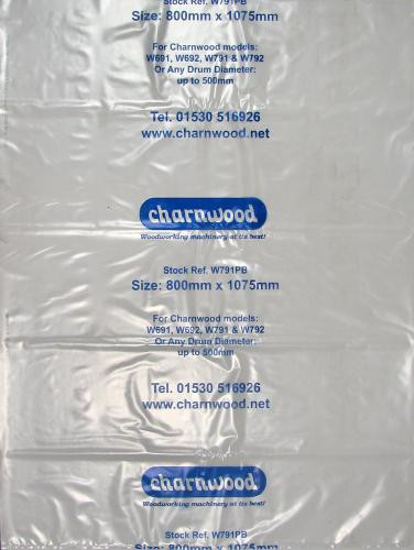 Charnwood Polythene Collection Bag 800 x 1075mm (32'' x 43''), Pack 10