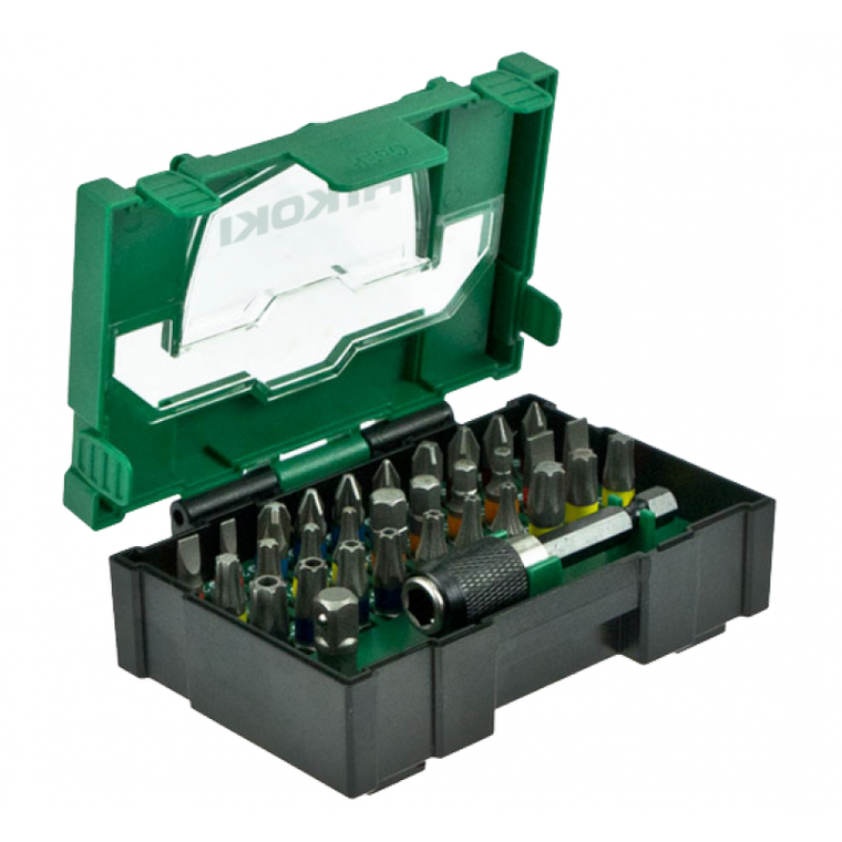 HiKOKI 32 Piece Ratchet Screwdriver Bit Set