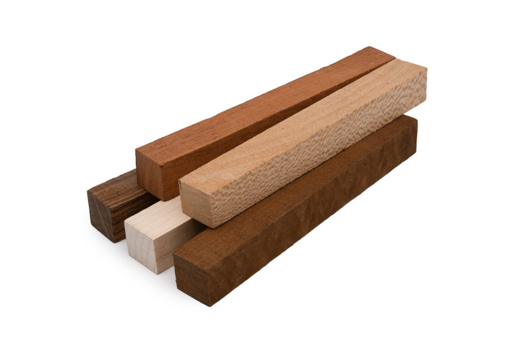 Assorted Exotics and Home Timbers Pen Blank 5 Pack