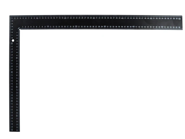 Faithful 400x600mm Black Steel Roofing Square (16 x 24in) (FAICS600400)