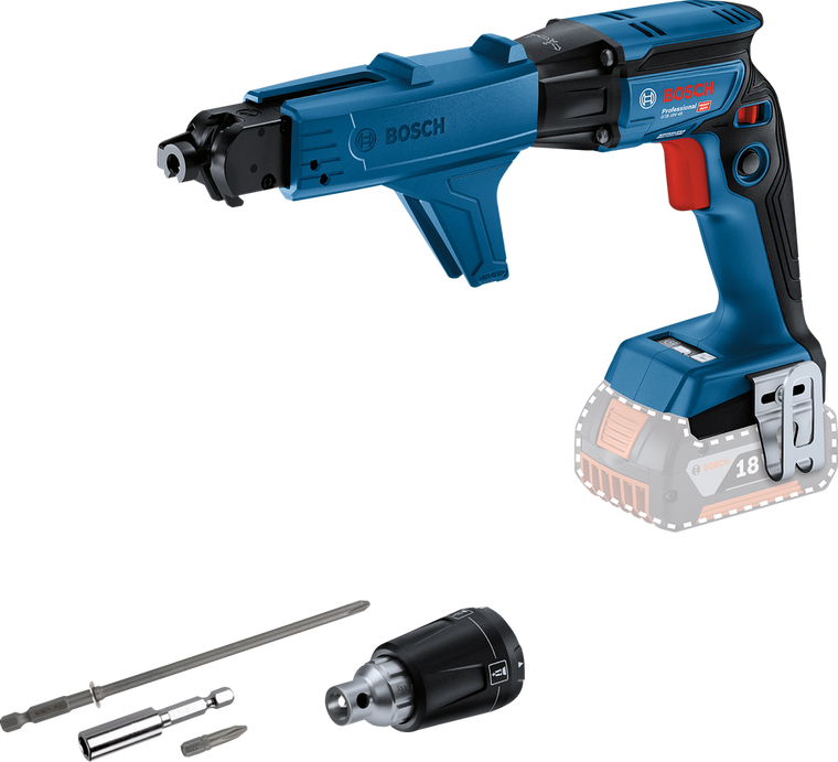 Bosch 18V Drywall Screwdriver & Attachement (06019K7005)