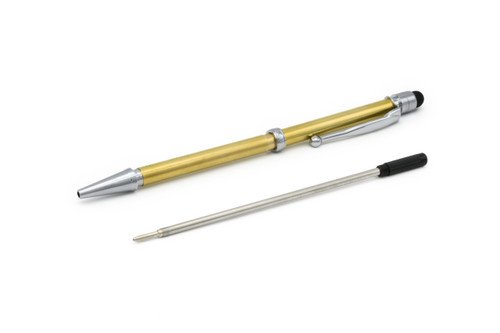 Premium Chrome Twist Stylus Pen Kit (5 Pack)