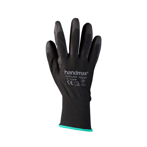 Handmax Portland Black PU Coated Gloves