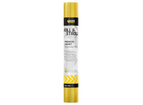 Everbuild Roll & Stroll Premium Carpet Protector 600mm x 25m