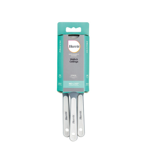 Harris Seriously Good Wall & Ceiling Paint Brush 3 Pack