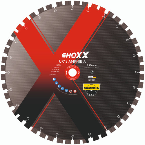Samedia UX13 AMPHIBIA 600x60/25,4 Diamond Cutting Disc