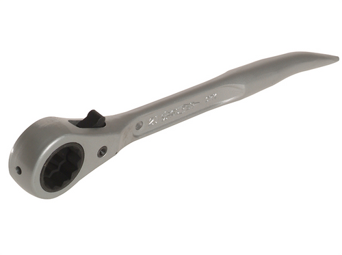 Priory 604AL Reversible Scaffold Ratchet Spanner 19 x 21mm