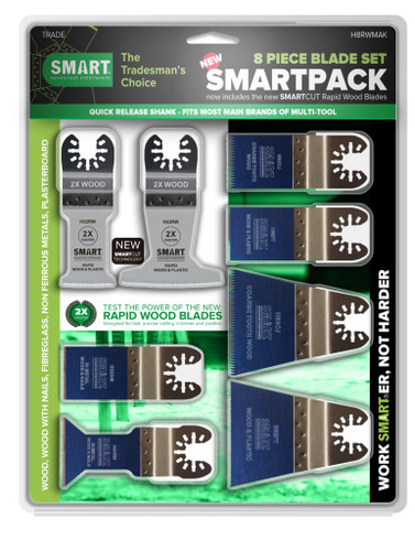 Smart Trade 8piece Multi Tool Blade Kit