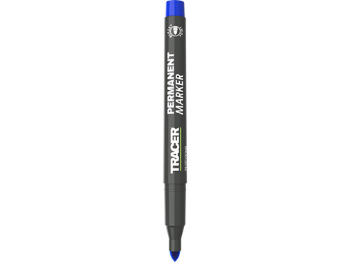 Tracer Blue Construction Permanent Marker