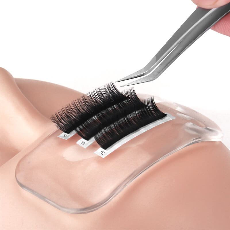 Thick Holder Silicone Eyelash Extension Reusable Tray