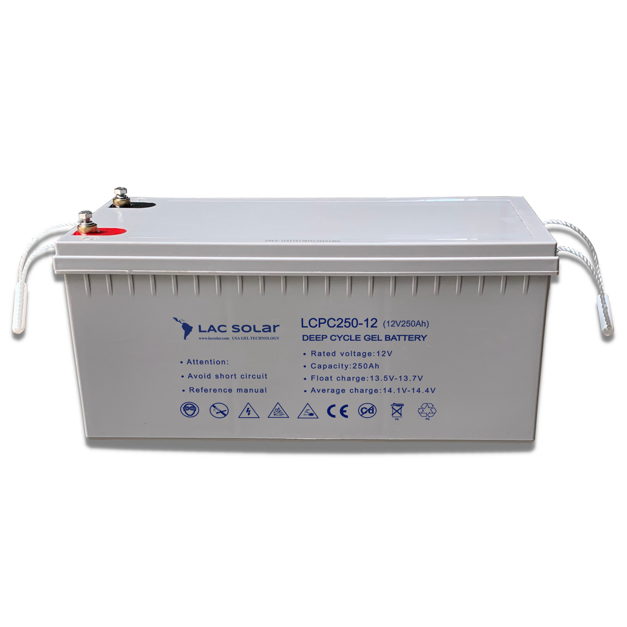 HA Distribution - Batterie Gel Lac Solar 12v 150Ah 165us