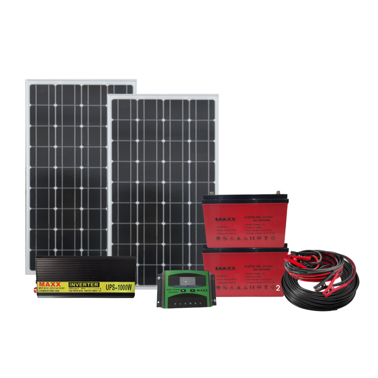 Kit Solaire Country House 1000W 12V 4000Wh /jour - K&A Business  International