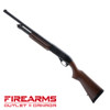 Remington 870 Police Magnum Walnut Furniture, Bead Sight - 12GA, 2-3/4" or 3", 18" Barrel, 5-Shot [24901]