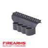 Mesa Tactical Aluminum SureShell Carrier w/ Rail - Benelli M4, 4-Shell [90870]