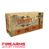 Fiocchi Cowboy Action Ammunition - .45 Colt, 250gr, LRNFP, Box of 50 [45LCCA]