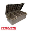 MTM Ammo Crate Divided Utility Box - Dark Earth, 6.6" [MTM-ACDC30]