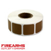 Target Patches, Brown - Roll of 1,000