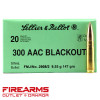 Sellier & Bellot - .300AAC, 147gr, FMJ, Box of 20