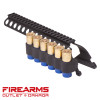 Mesa Tactical Aluminum SureShell Carrier w/ Saddle Rail - Remington 870/1100/1187, 6-Shell [91630]