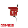 TriggerTech Rem 700 Diamond Trigger - Flat Straight, PVD [R70-SRB-02-TNF]