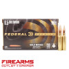 Federal Gold Medal - 6.5 Creedmoor, 130gr, Berger, Box of 20 [GM65CRDBH130]