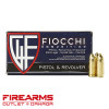 Fiocchi Ammunition - 9mm, 124gr, FMJ, Box of 50 [9APB]