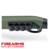 Mesa Tactical Aluminum SureShell Carrier, Left Side - Remington 870/1100/1187, 4-Shell [90320]