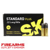 Lapua SK Standard Plus Ammunition - .22LR, 40gr, LRN, Box of 50 [420101]
