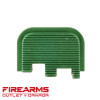 CZ P-10 Aluminum Slide Plate - Green [1091-1376-04]