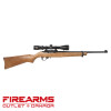 Ruger 10/22 Carbine Hardwood w/ Scope - .22LR, 18.5" [31159]