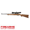 Ruger 10/22 Carbine Hardwood w/ Scope - .22LR, 18.5" [31159]