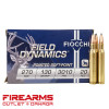 Fiocchi Field Dynamics Ammunition - .270 Win., 130gr, PSP, Box of 20 [270SPB]