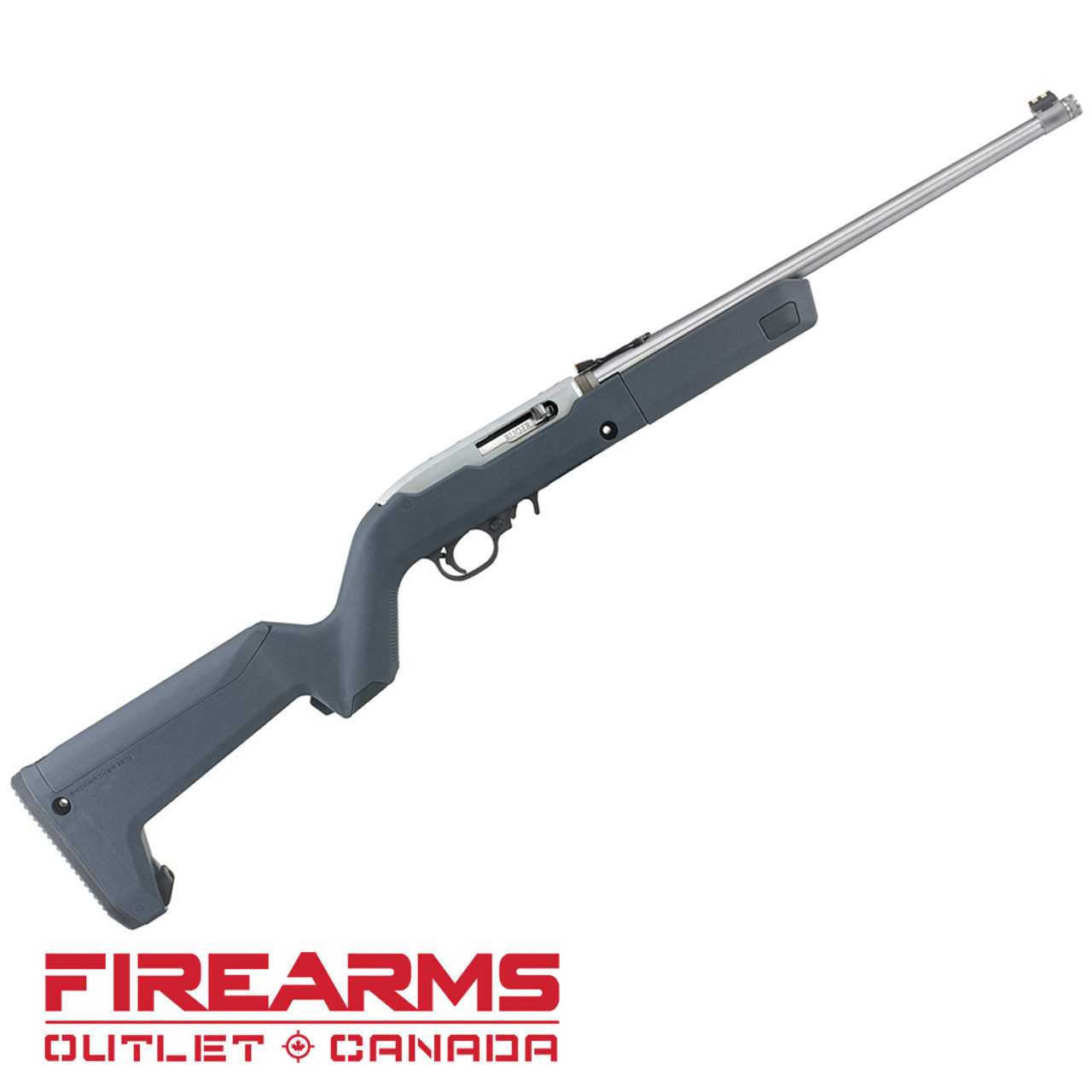 Ruger 10/22 Takedown Stainless Steel (Magpul Exclusive) - .22LR, 16.4", GRY [31152]