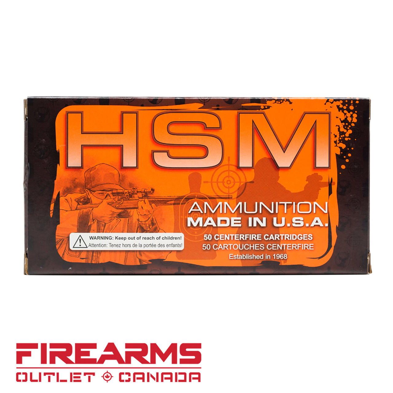 HSM Self Defense - .44 Mag., 300gr., HP/XTP, Box of 50 [HSM-44M-8-N]