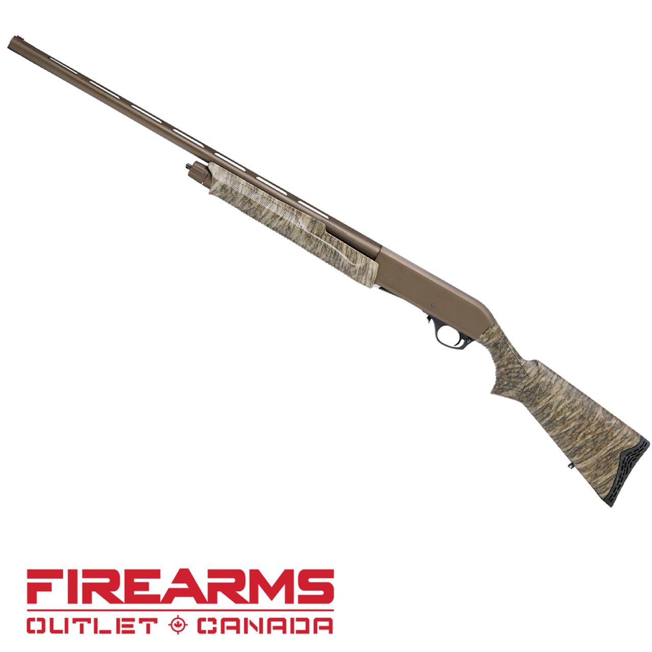 Canuck Hunter Pump Action Shotgun, Mossy Oak Bottomlands Camo - 20GA, 3", 28" Barrel [CHPBB2028C]