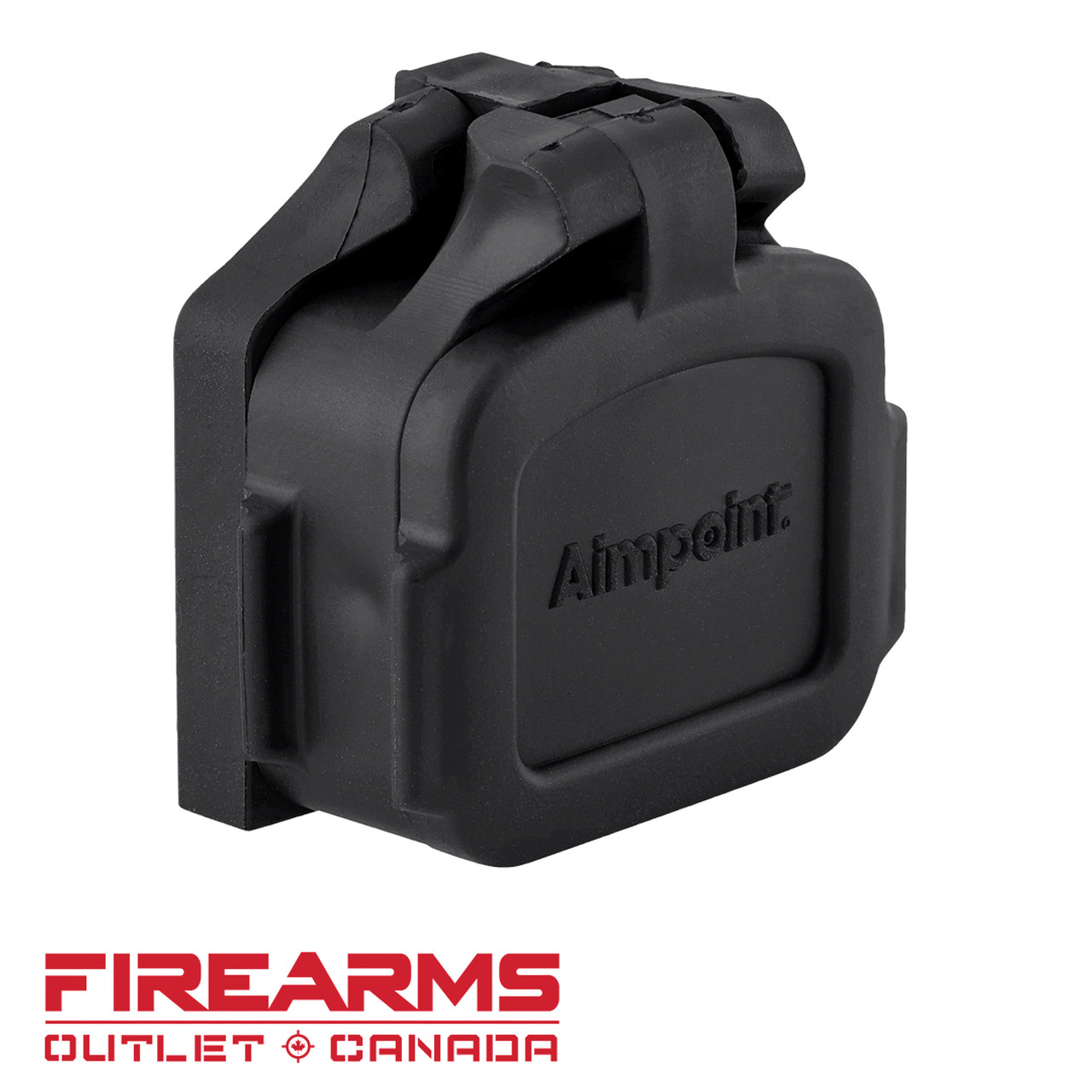 Aimpoint Lens Cover Flip-Up Front w/ ARD Filter -  Solid Black, Acro C-2/P-2 [200751]