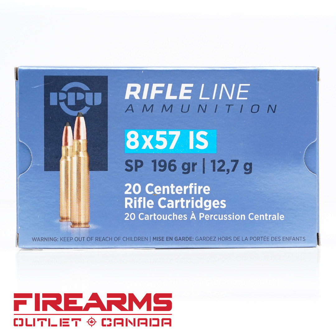 PPU Prvi Partizan - 8x57 IS, 196gr, SP, Box of 20 [A128]