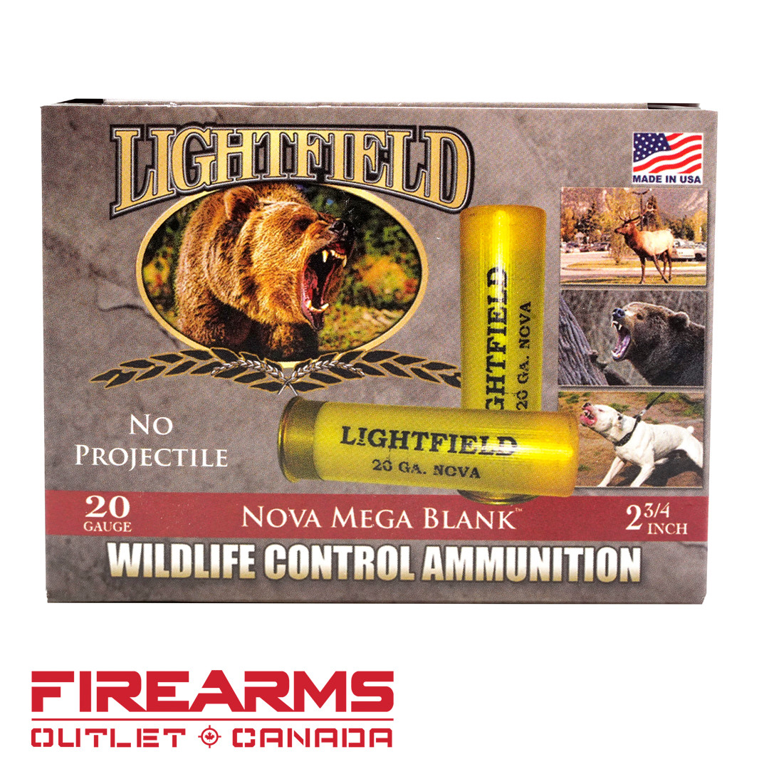 Lightfield NOVA Mega Blank Concussion Round - 20GA, 2-3/4