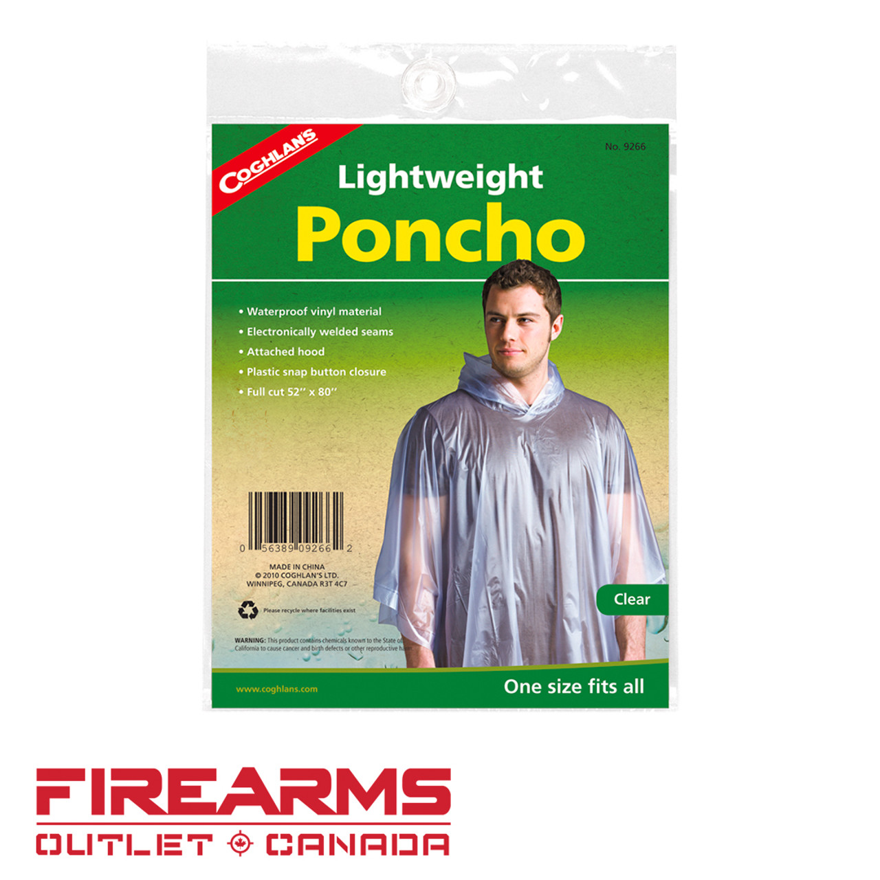 Coghlan's Lightweight Poncho - Clear [9266]