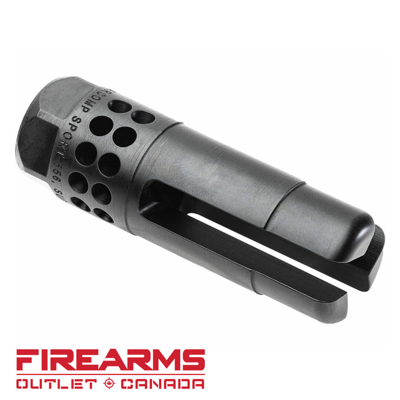 SureFire Warcomp Sport 556 Flash Hider - 1/2-28 [WARCOMP-SPORT-556-1/2-28]