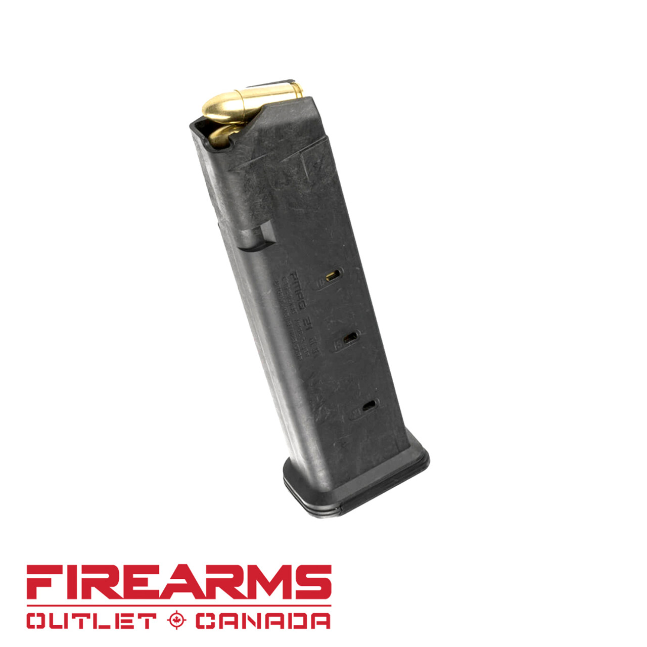 Magpul GL9 PMAG21 Fits Glock 17 - 9mm, 21/10-Round [MAG661]