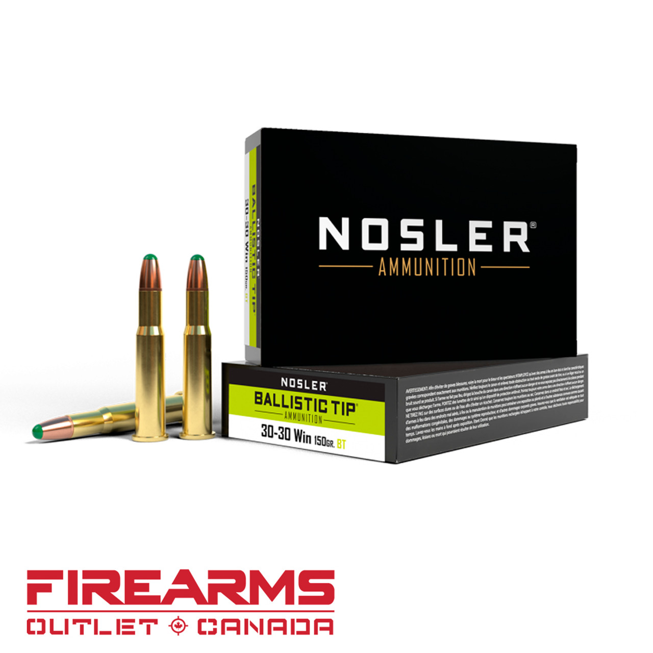 Nosler Ammunition - .30-30 Win., 150gr, BT, Box of 20 [40065]