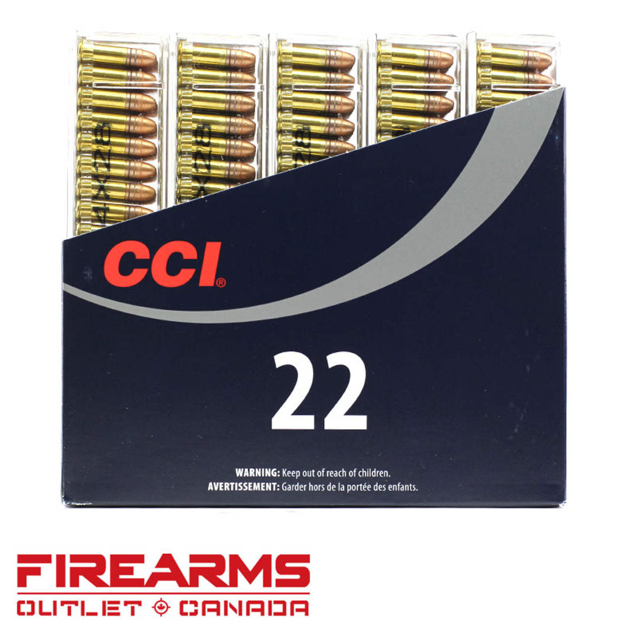 CCI Mini-Mag - .22LR, 36gr., CPHP, Brick of 500